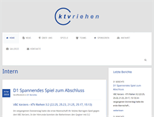 Tablet Screenshot of ktvriehen.ch
